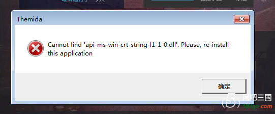 оʾCannot find'api-ms-win-crt-runtime-l1-1-0.dll'