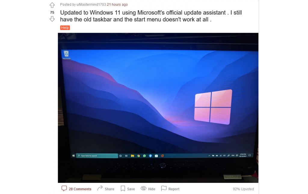 ޸Windows 11Windows 10Bug